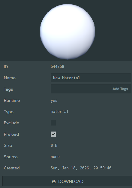 Material Inspector